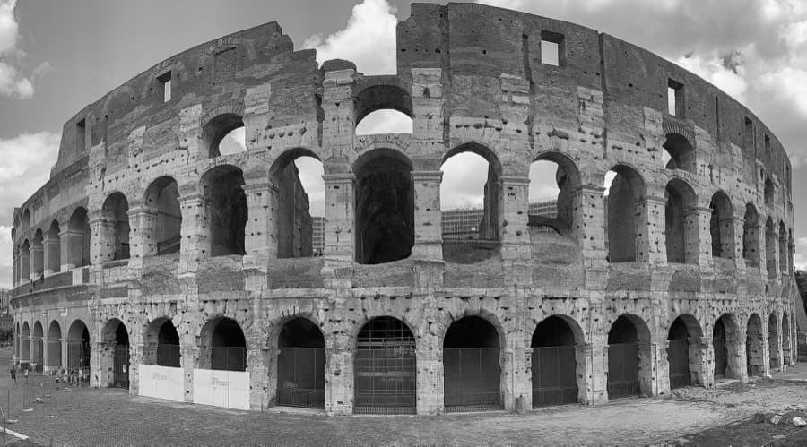 City view of Rome